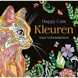 Happy Cats - Kleuren voor volwassenen