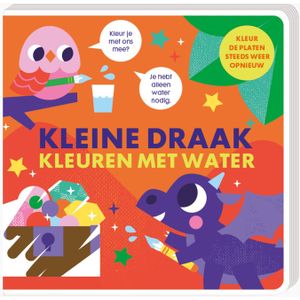 Kleuren met water - Kleine draak