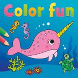 Color Fun - Narwal - Kleurboek