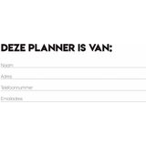 Studio Ins & Outs Planner A5 - Zwart-wit