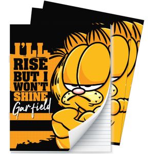 Garfield Schriften - Lijntjes - A5 - Set van 3 stuks