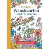 Wenskaarten om in te kleuren - Feel good