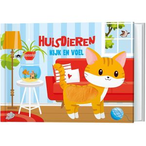 Huisdieren Kijk- en voelboek