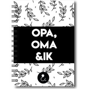 Studio Ins & Outs Invulboek 'Opa, oma & ik' - Mono