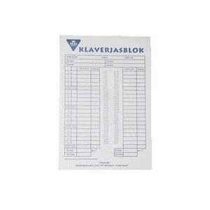 Scoreblok Klaverjas 50 vel | 50 stuks