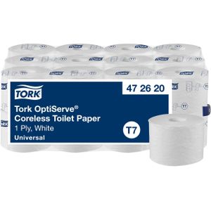 Toiletpapier tork t7 universal 1laags 144m wit