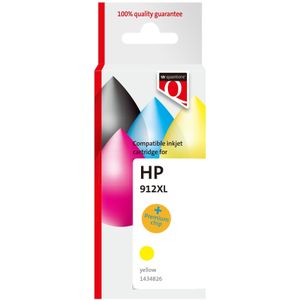 Inktcartridge quantore hp 912xl 3yl84ae hc zwart