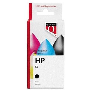 Inktcartridge quantore hp 56 c6656cn zwart | 35 stuks
