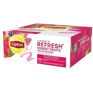Lipton - Refresh Forest Fruits - Thee - Bosvruchten - 100 Zakjes