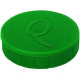 Magneet quantore 20mm 300gr groen 10 stuks