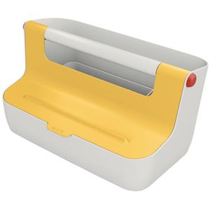 Opbergbox leitz cozy draagbaar geel | 72 stuks