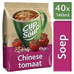 Cup-a-soup unox machinezak chinese tomaat 140ml | Zak a 40 portie