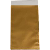 Zak | Fourniturenzak | Papier | 10x16cm | goud | 200 stuks
