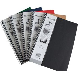 Plakboek Papyrus 400x280mm 40 vel assorti | 5 stuks