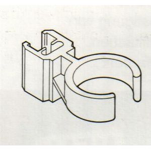 Buisklem transp voor ronde buis 28-32mm