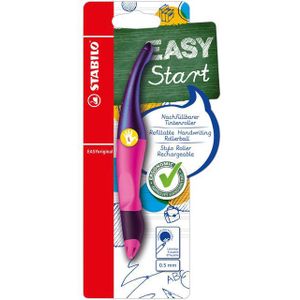 Rollerpen STABILO Easyoriginal linkshandig magenta holograph edition blister | 3 stuks