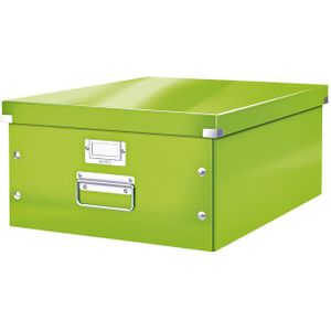 Opbergbox leitz wow click store 369x200x482mm gn