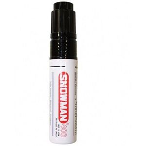 Stift Snowman 400 zwart permanent marker