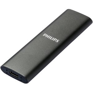 Philips external ssd 250 gb ultra speed space grey