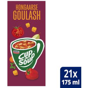 Cup-a-Soup Unox Hongaarse goulash 21x175ml | 4 stuks
