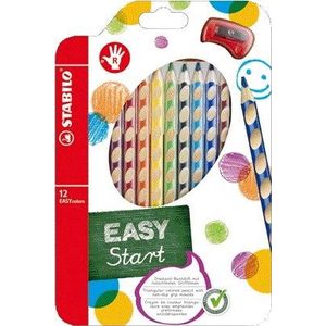 Kleurpotlood stabilo 332 easycolors rh 12st ass | 12 stuks