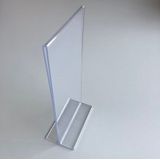 Menu-standaard acryl - 10x21 cm 1-delig