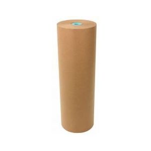 Kraftpapier op rol 60cm 50gr bruin kraft circa 12 kilo