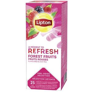 Lipton - Forest Fruits - Vruchtenthee - 25 Zakjes - 1,5g