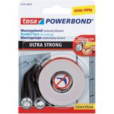 Tesa - Powerbond dubbelzijdige plakband ultra 19mmx1.5m | 12 stuks