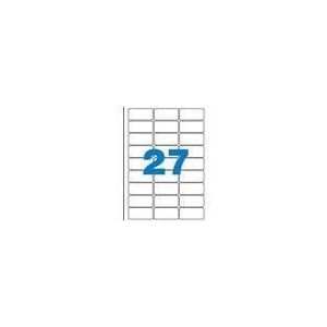 Apli silver inkjet labels 63.5x29.6mm