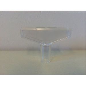 T-stuk 60 mm transp voor profiel-1