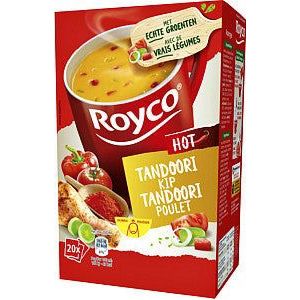 Soep royco kip tandoori 20 zakjes | Doos a 20 zak