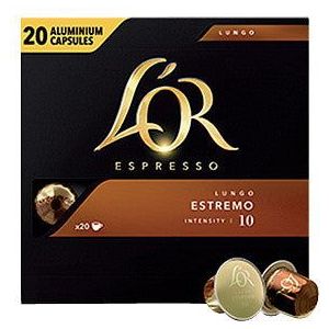Koffiecups l'or espresso lungo estremo 20st | Pak a 20 stuk | 10 stuks