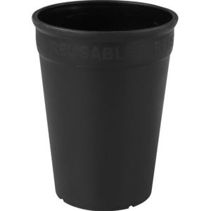 ÖkoCup | Beker | PP | reusable | 250ml | zwart | 20 stuks