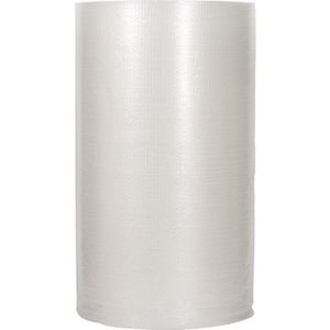 Noppenfolie 3-laags 100 cm x 100 meter 10 mm nop transparant