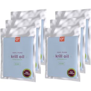 100% Pure Krill Oil 6-pack
