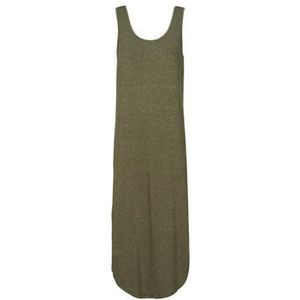 Pieces  PCBILLO TANK MIDI DRESS LUREX  Lange Jurk dames