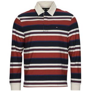 Tommy Hilfiger  NEW PREP STRIPE RUGBY  Polo Shirt Lange Mouw heren