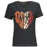 Desigual  HEART  T-shirt dames