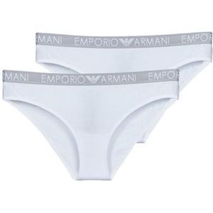 Emporio Armani  BI-PACK BRAZILIAN BRIEF PACK X2  Slips dames