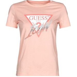 Guess  SS CN ICON TEE  T-shirt dames