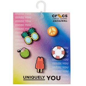 Crocs  JIBBITZ HAPPY SUMMER 5 PACK  Schoenaccessoires dames