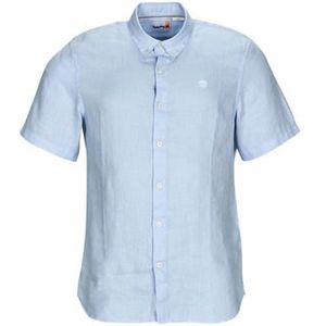 Timberland  SS Mill River Linen Shirt Slim  Overhemd Korte Mouw heren