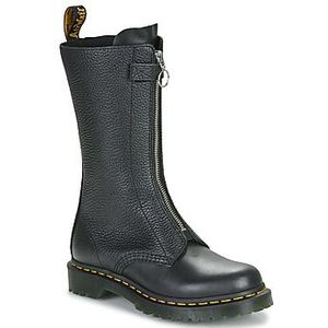 Dr. Martens  1B99 FRONT ZIP BLACK WANAMA  Laarzen dames