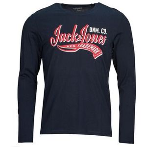 Jack &amp; Jones  JJELOGO TEE LS O-NECK 2 COL AW23 SN  T-Shirt Lange Mouw heren