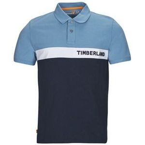 Timberland  SS Millers River Colourblock Polo Reg  Polo T-Shirt Korte Mouw heren