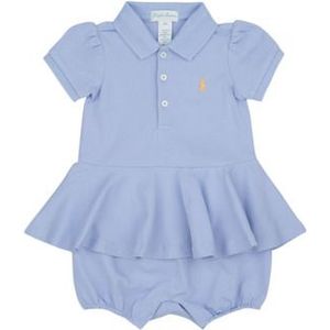 Polo Ralph Lauren  SS PEPLUM BU-ONE PIECE-SHORTALL  Korte Jurk kind