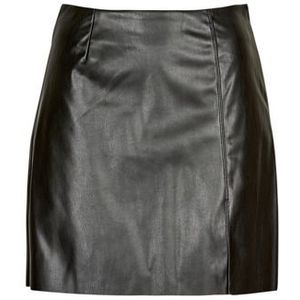 Noisy May  NMCLARA PENNY PU HW SLIT SKIRT NOOS  Rok dames