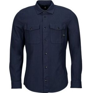 G-Star Raw  marine slim shirt l\s  Overhemd Lange Mouw heren