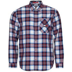 Tommy Jeans  TJM RELAXED FLANNEL SHIRT  Overhemd Lange Mouw heren